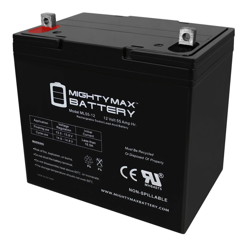 12V 55AH Battery L6256