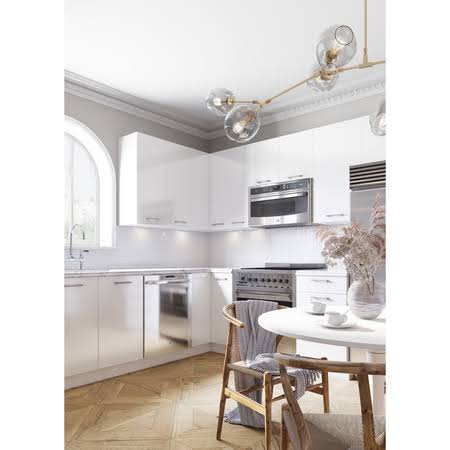 Shaker White Stock Wall Cabinet G696