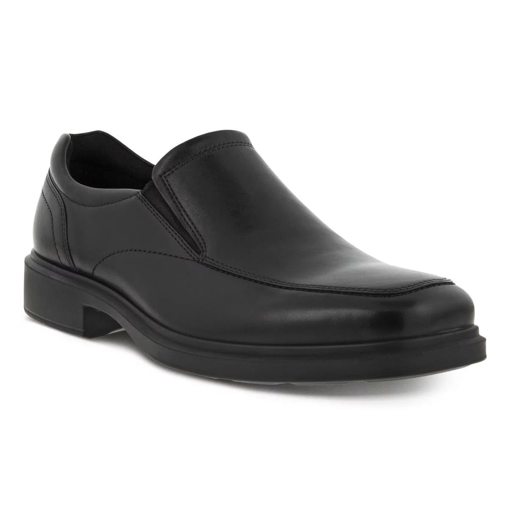 Black Leather Slip-on Shoes N48180