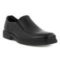 Black Leather Slip-on Shoes N48180