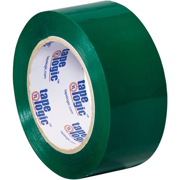 Green Carton Sealing Tape 2x22 x 110 Yard (36 Roll/Case) S82024