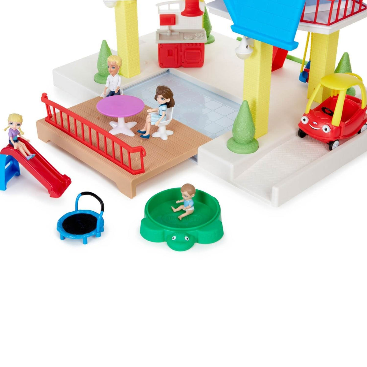 Play Dollhouse with Family & Toy Miniatures P883708