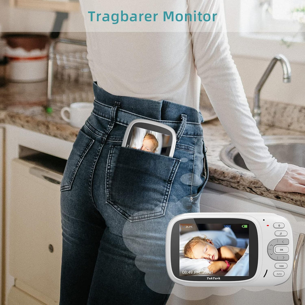 Baby Monitor with Camera and Audio, No WiFi, Night Vision U9139