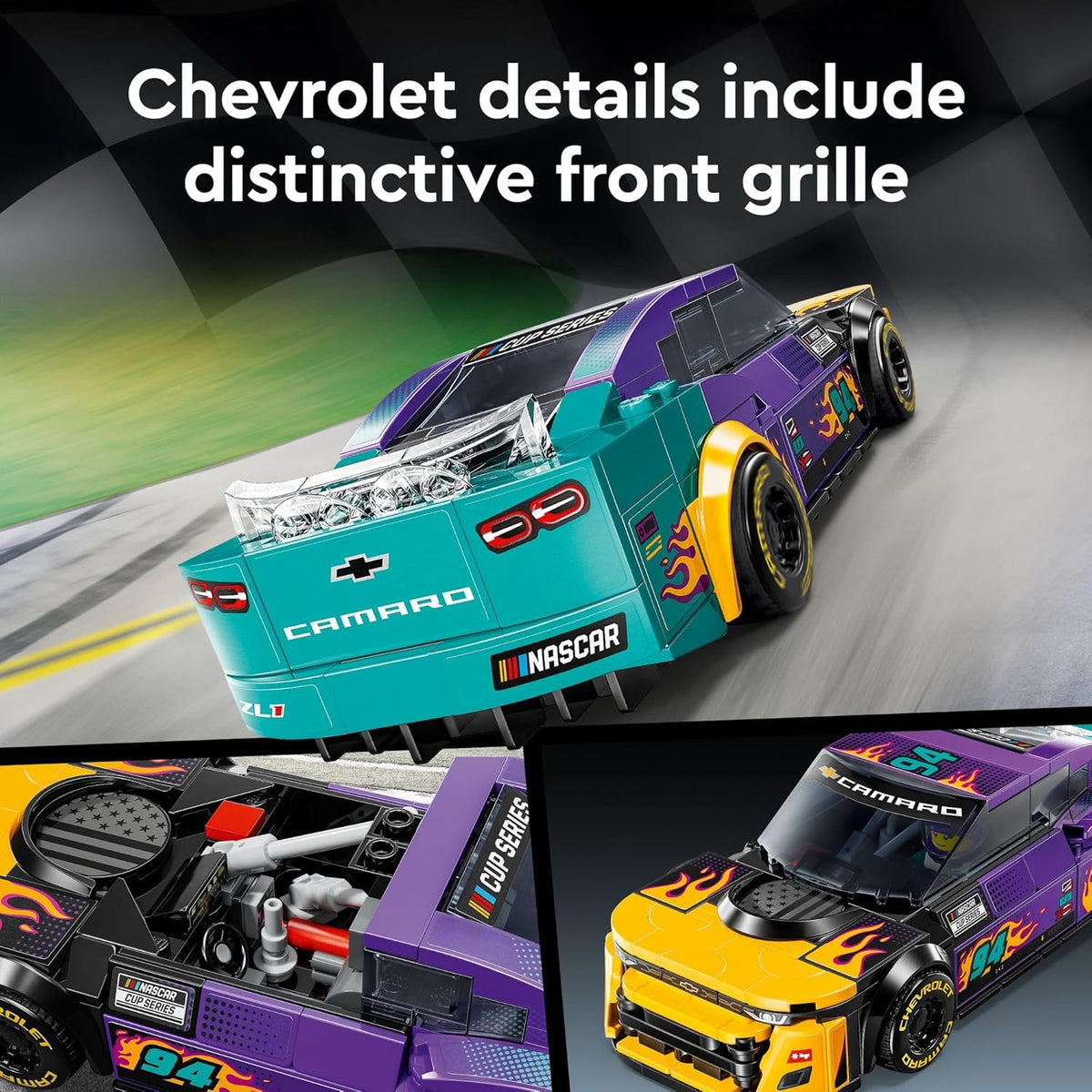 NASCAR Chevrolet Camaro ZL1 Building Set E8019