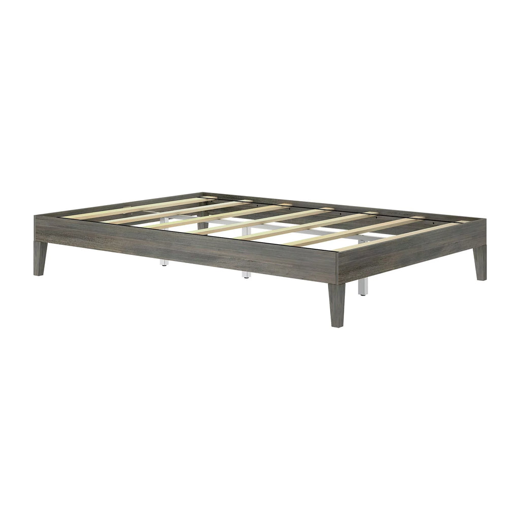Queen Solid Wood Platform Bed Frame N40185