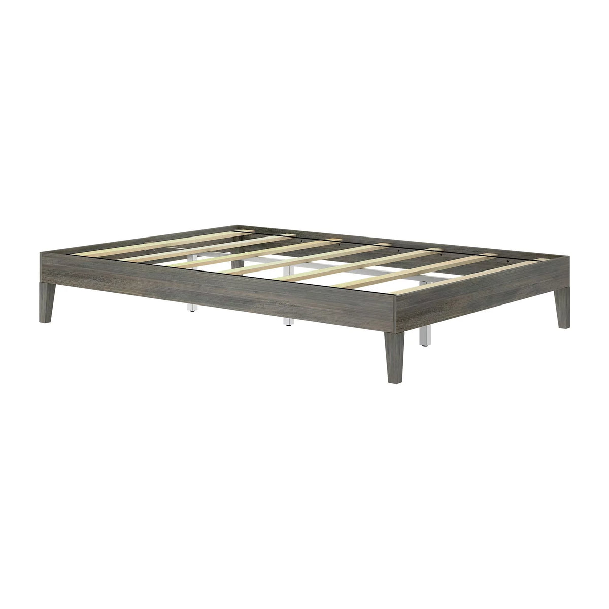 Queen Solid Wood Platform Bed Frame N40185