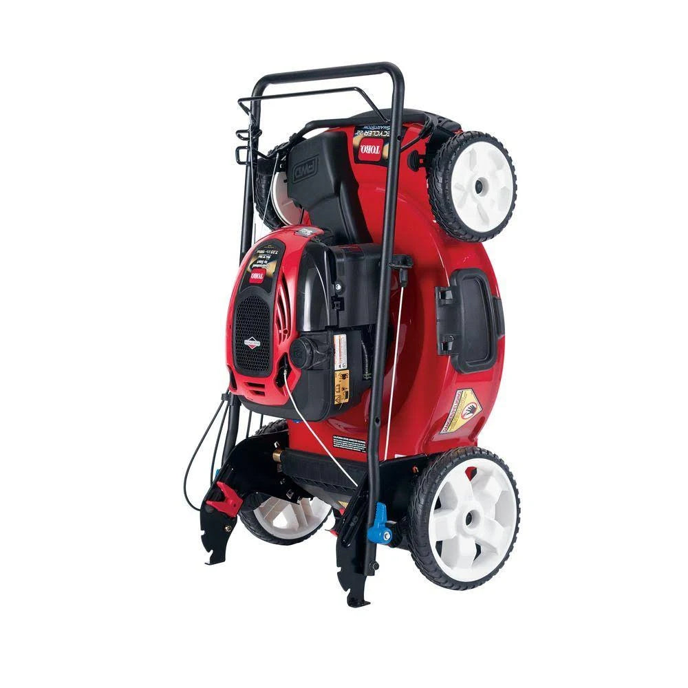 22 in. High Wheel Variable Speed Walk Behind GAS Self Propelled Mower S8955