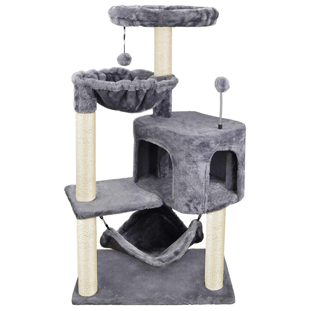 Cat Tree with Cat Condo and Hammock W287