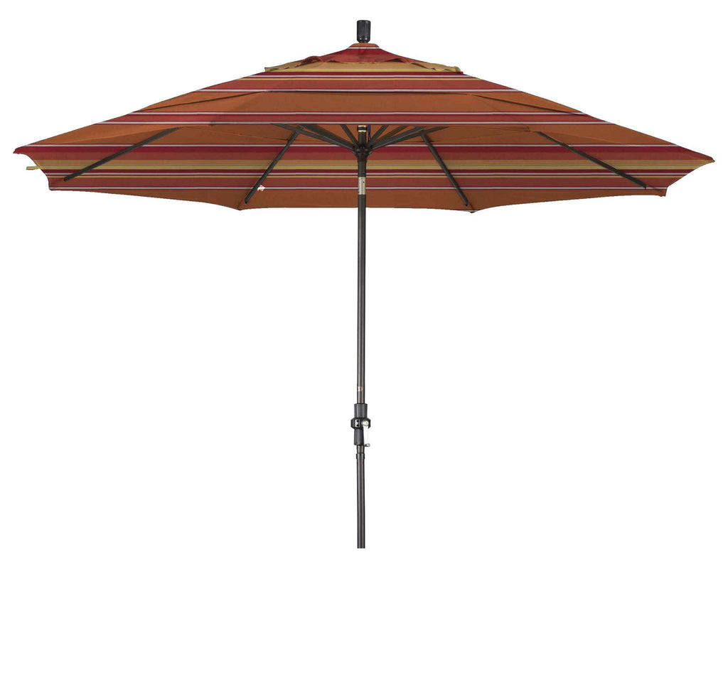 11' Aluminum Market Umbrella Collar Tilt R346
