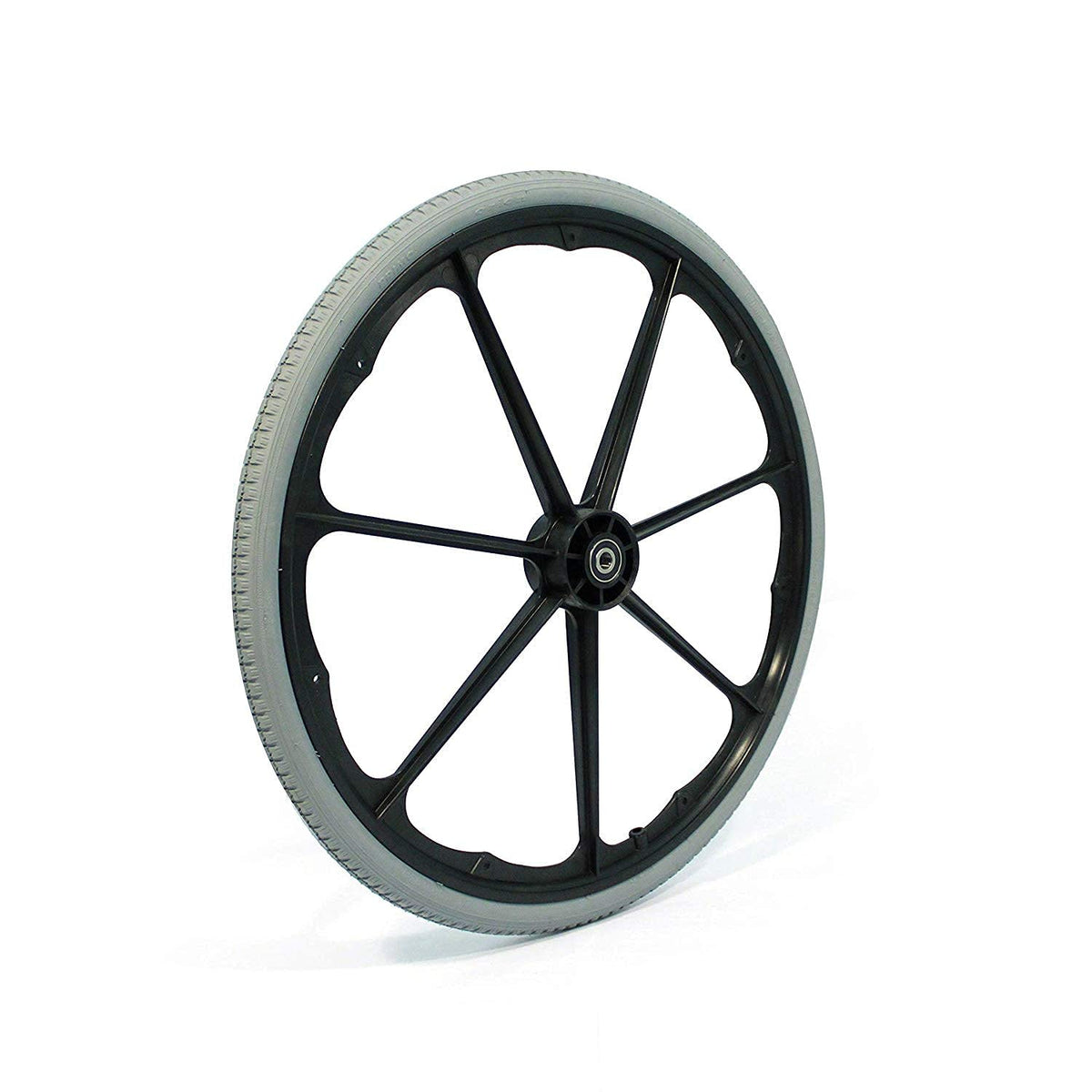 24" Pneumatic Flat Free Composite Wheelchair Wheel Q959