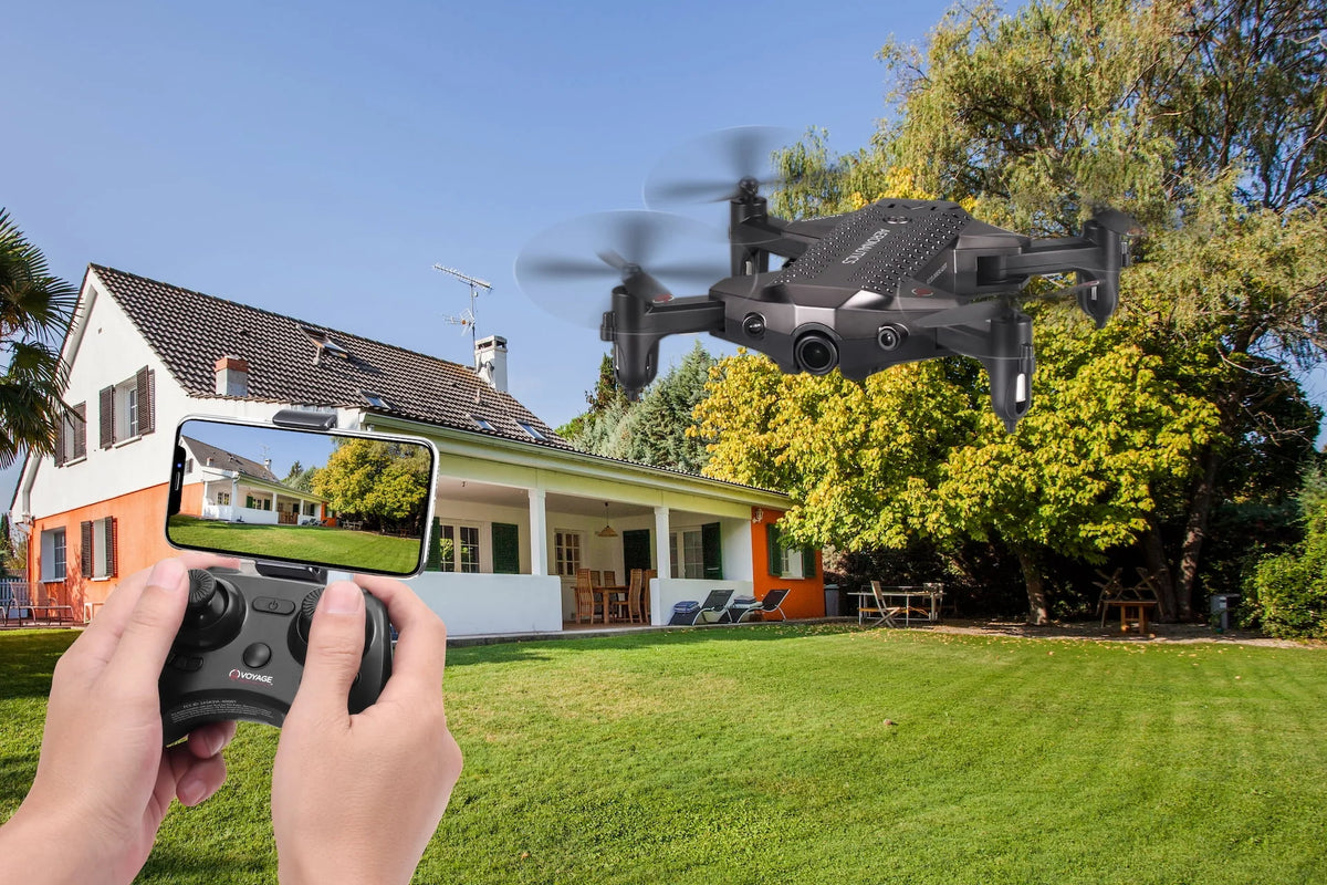 Black 7 inches Wide-Angle Lens Streaming Drone G966555