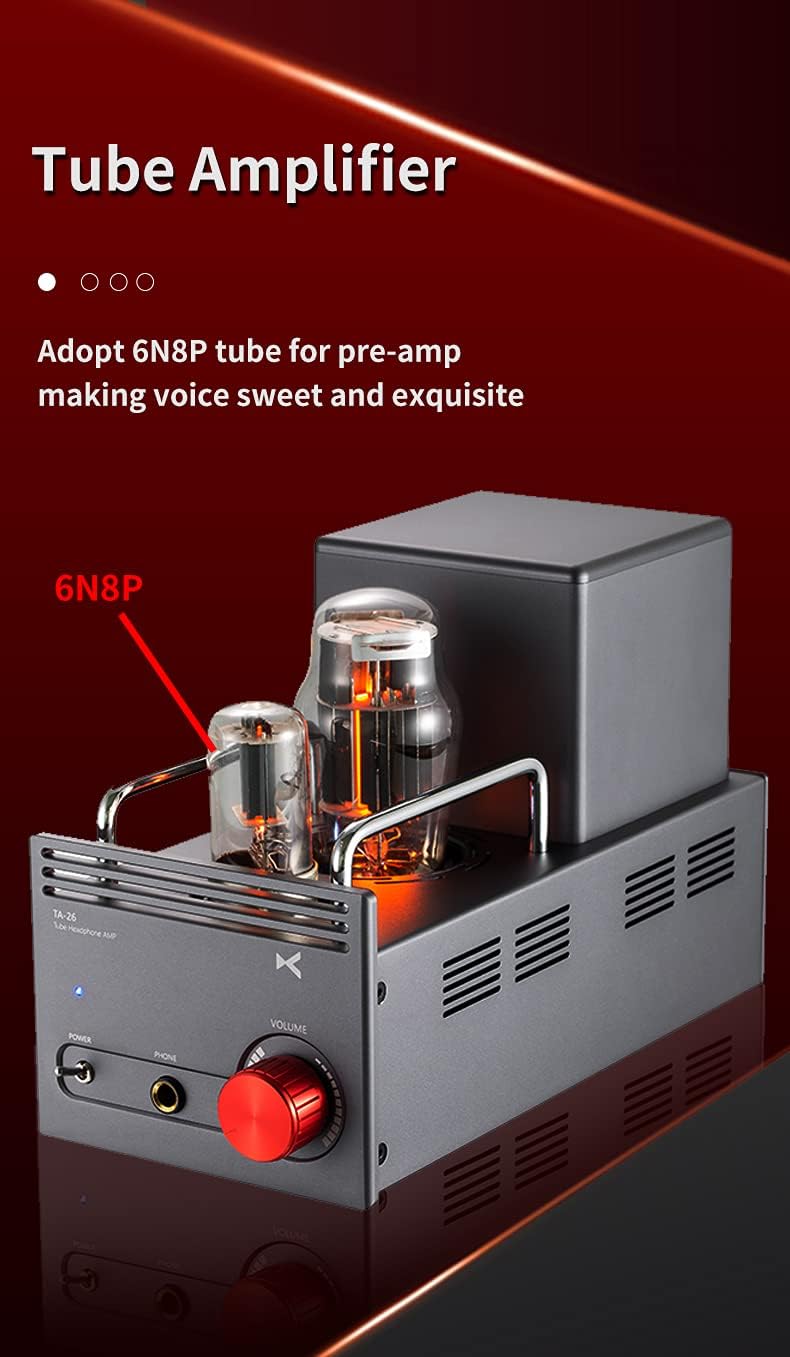 Gold-Plated RCA Tube Headphone Amplifier F6733