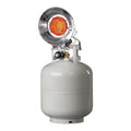 15,000 BTU Stainless Steel Propane Gas Tank Top Heater R7670
