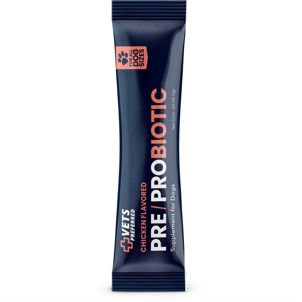 Chicken Flavored Pre-Probiotic Powder Supplement for Dogs 30 Sticks P3820