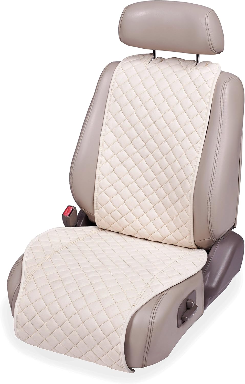 Suede Car Seat Cover Front Non-Slip Protector Universal Fits Automotive, Van, SUV, Truck - Pack of 2 P56124