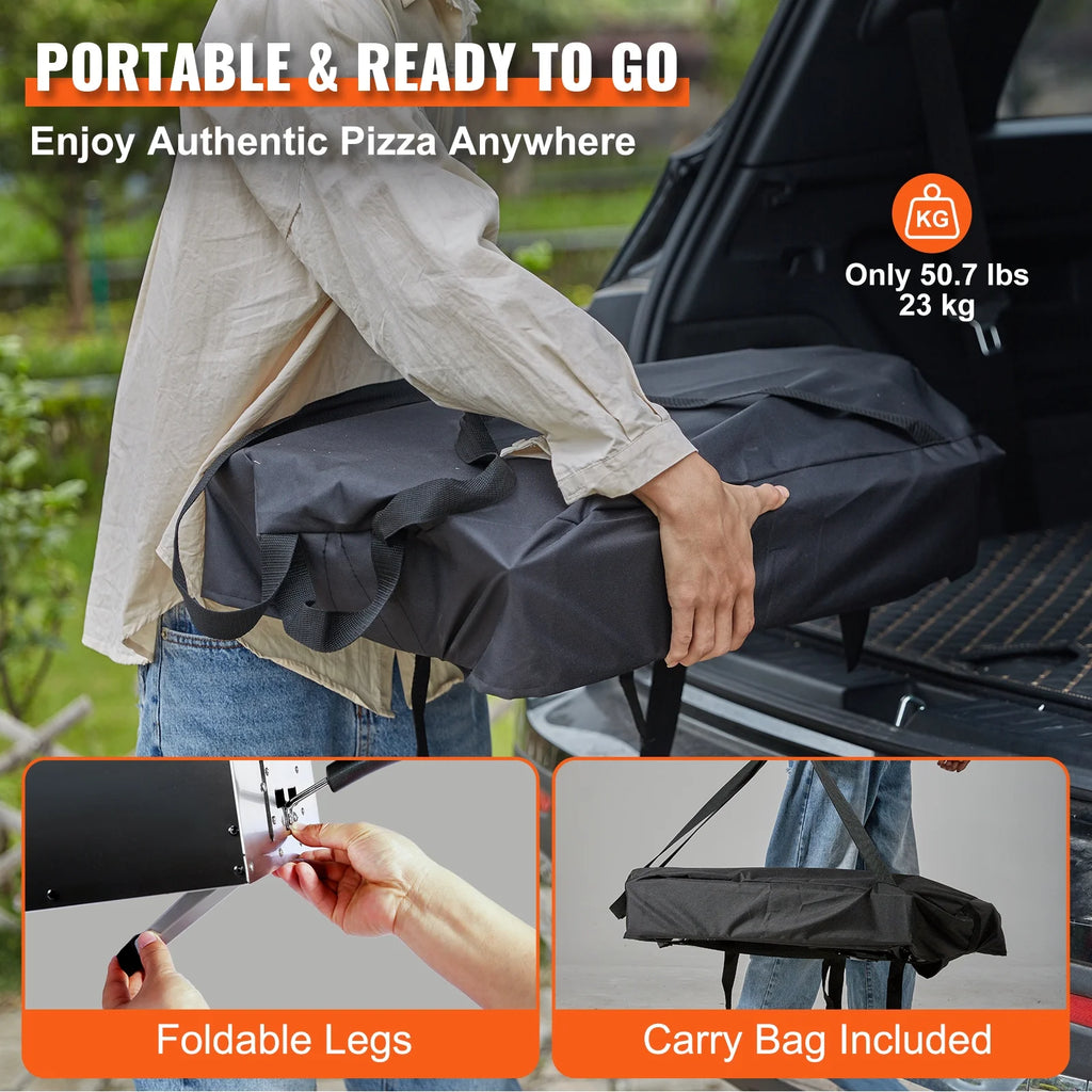 16" Portable Gas Pizza Oven D6988