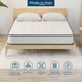 12 Full Hybrid Pocket Spring Comfort Foam Medium Mattress N171126