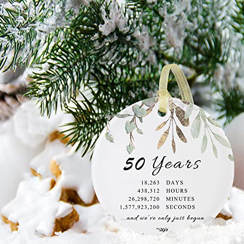 10th Anniversary Ceramic Ornament (2.9") M304