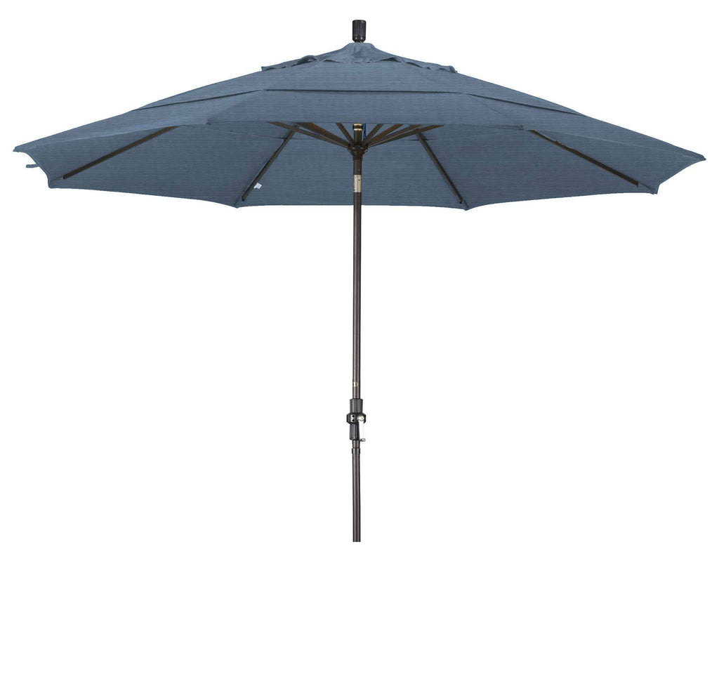11' Aluminum Market Umbrella Collar Tilt R346
