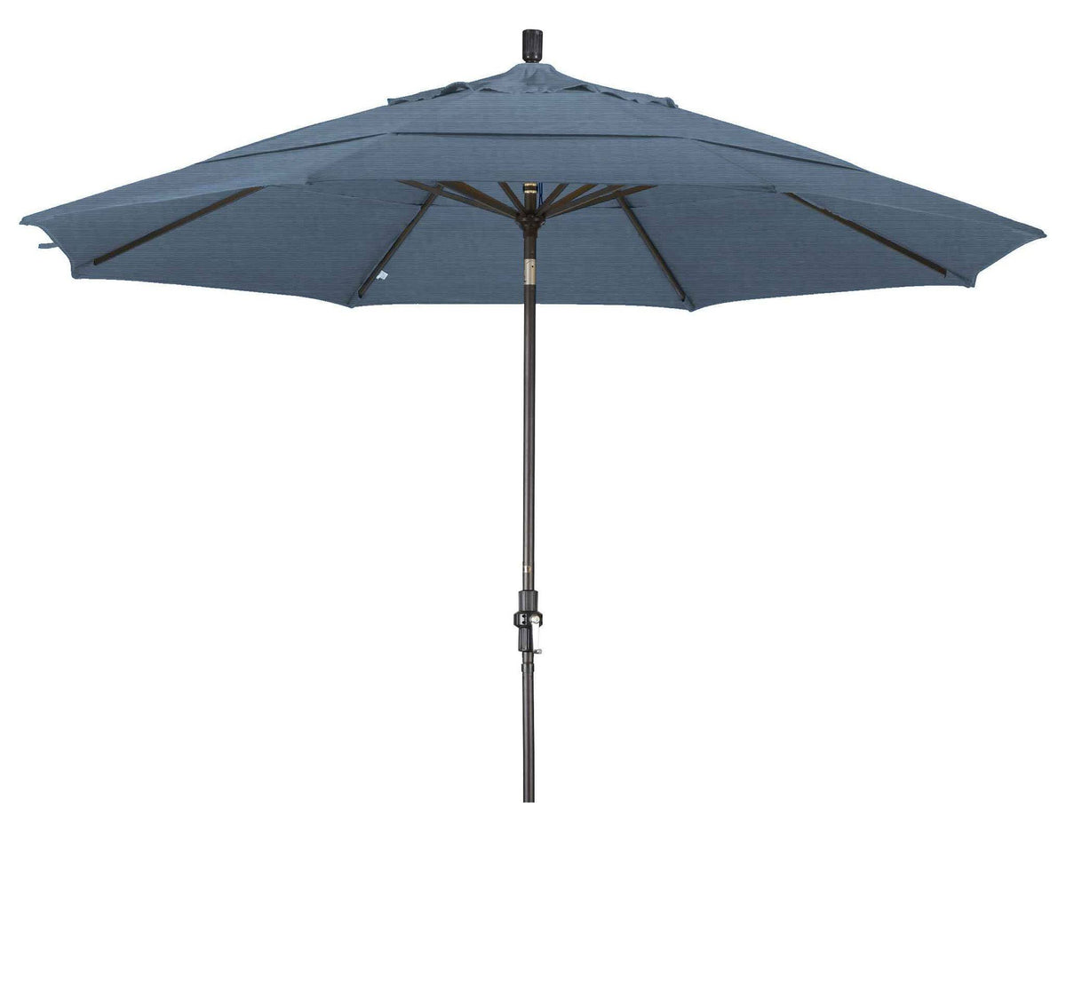11' Aluminum Market Umbrella Collar Tilt R346
