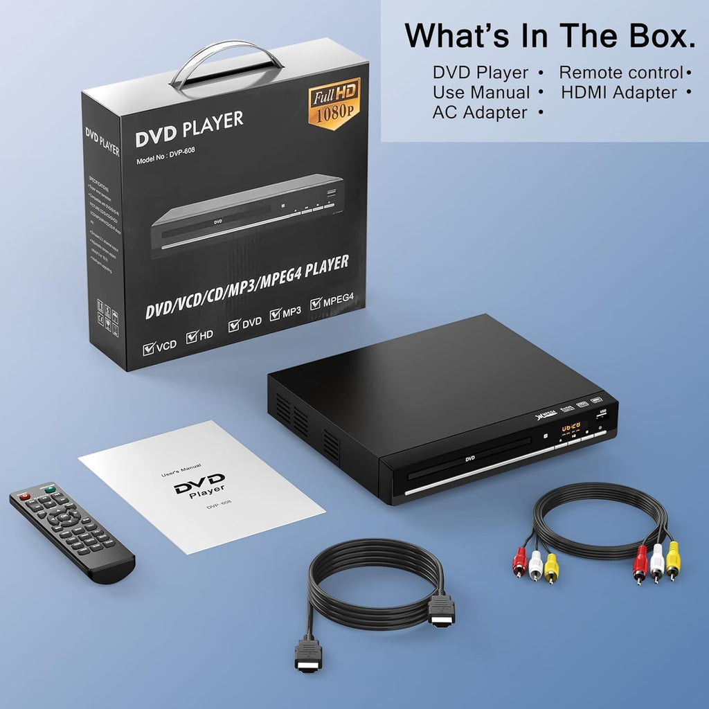 DVD Player with HDMI H725