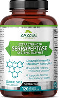 Delayed Release Serrapeptase 120 Vegan Capsules I344284