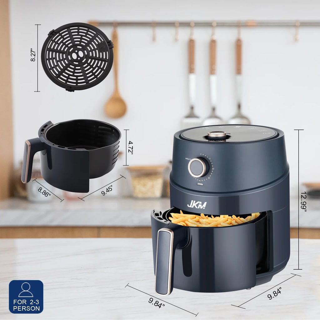 4.7 Quart Navy Blue Mechanical Air Fryer K282144