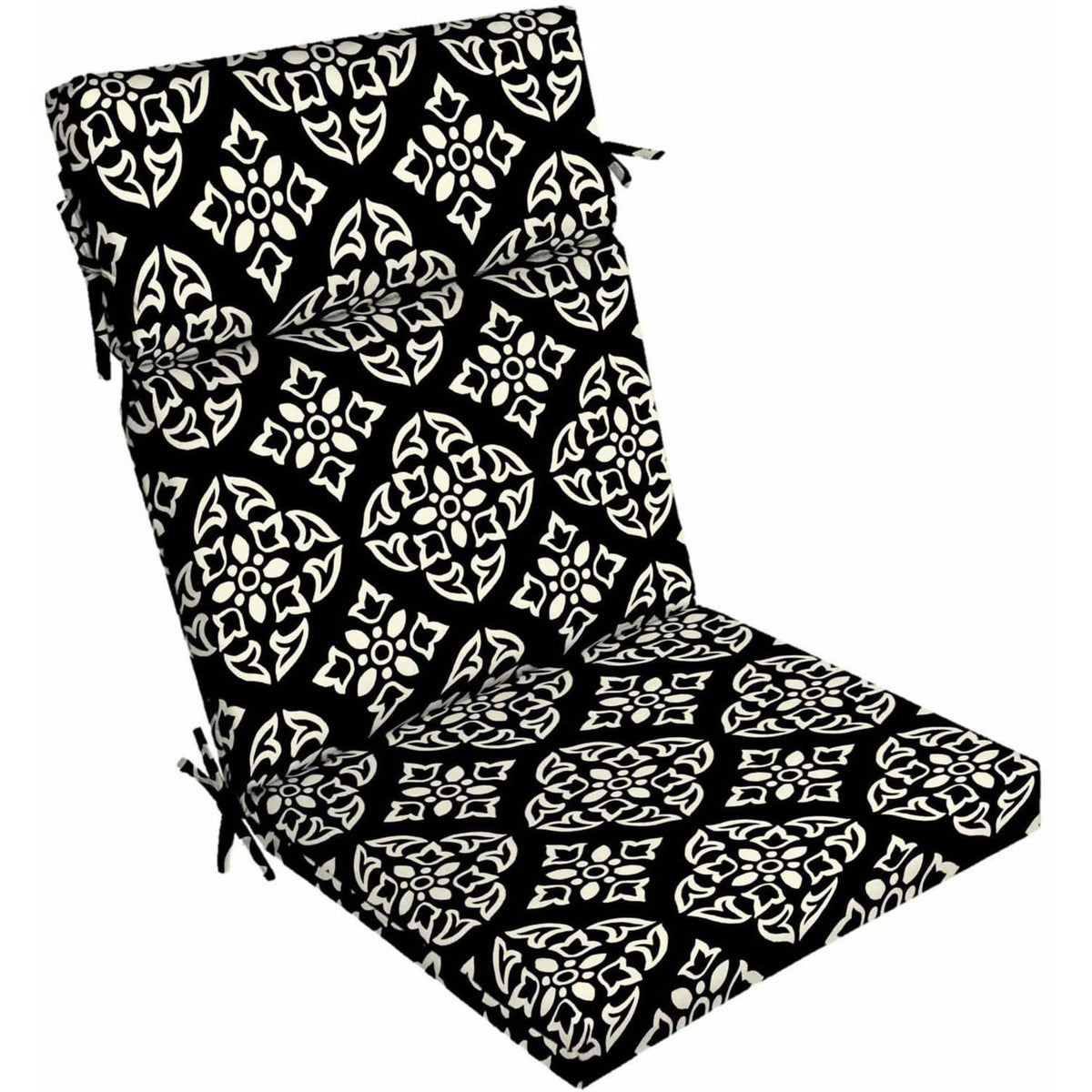 Red Medallion Outdoor Chair Cushion C861