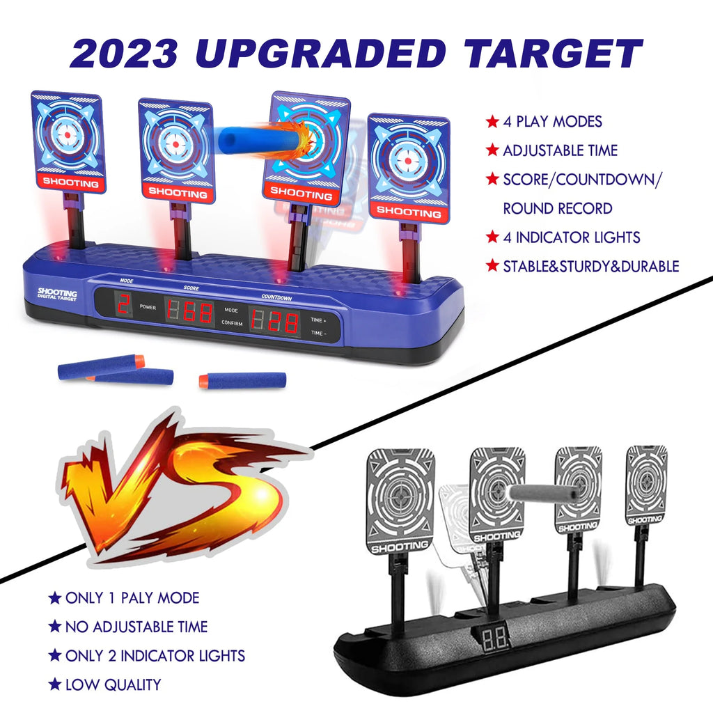 Electronic Shooting Target with Auto Reset Digital Scoring L36856