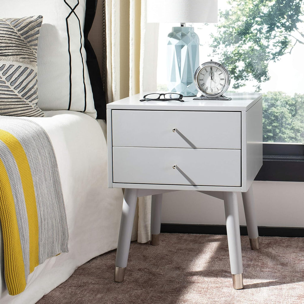 Navy Blue Nightstand W4897