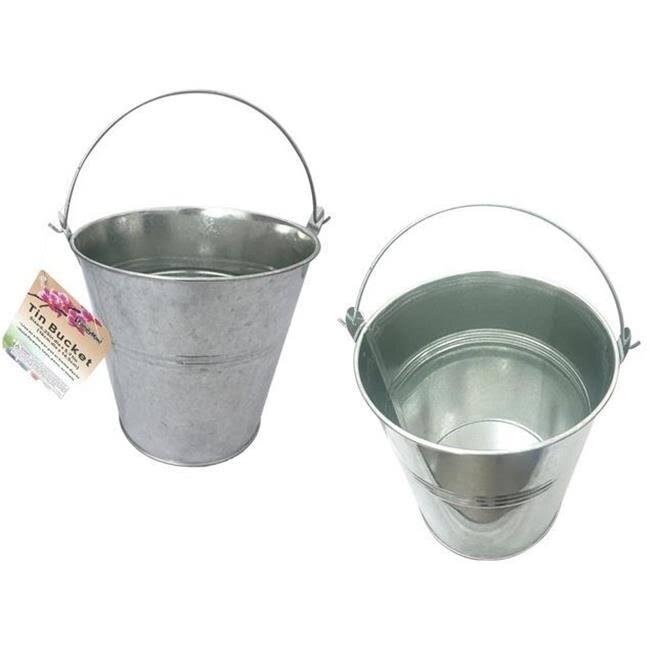 Gardening Tin Bucket Case of 24 V37840