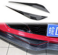 Carbon Fiber Look Cover Trims Front Bumper Bottom Corner for 2014 2015 2016 2017 2018 Chevrolet Corvette C7 J167