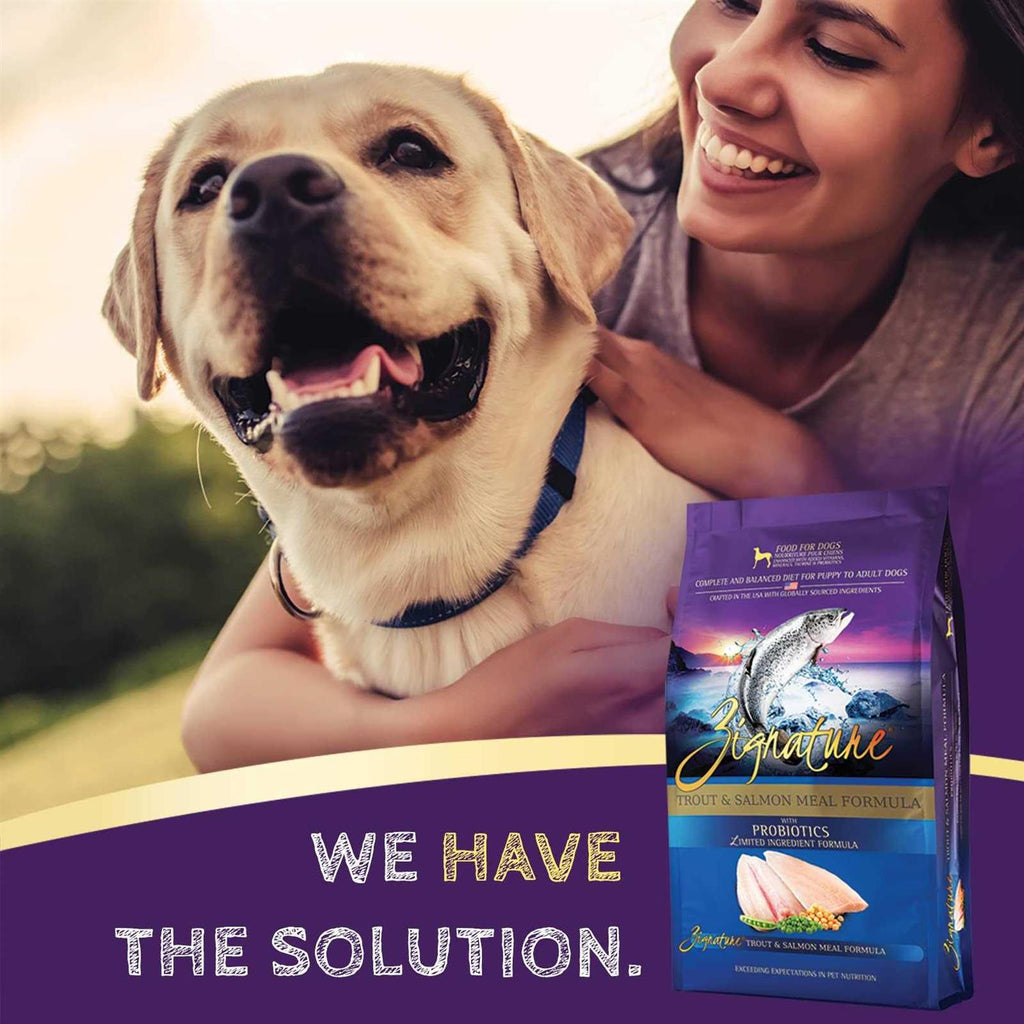 Dry Dog Food Trout & Salmon Formula Small Bites N8529