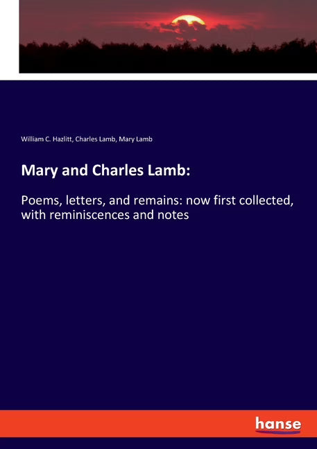 Poems, Letters, and Remains X6722