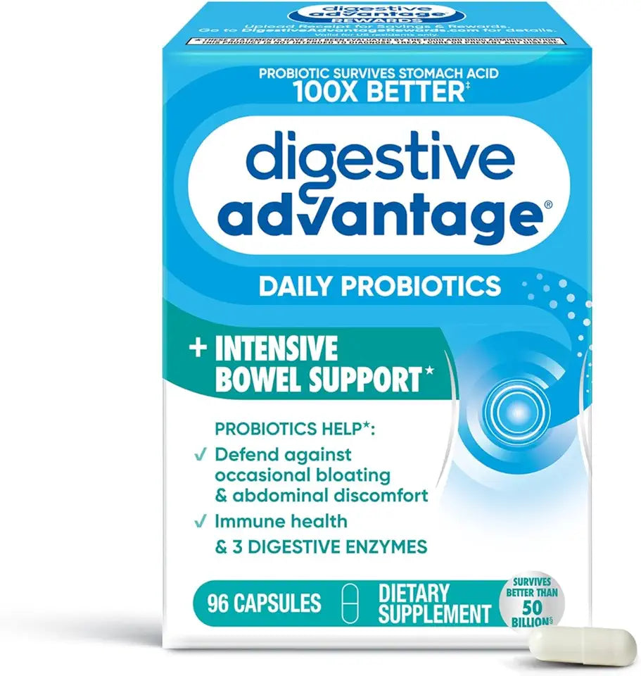 96 Capsules Digestive Probiotics J980