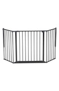 Black 35.4 inch - 57.5 inch Gate E499