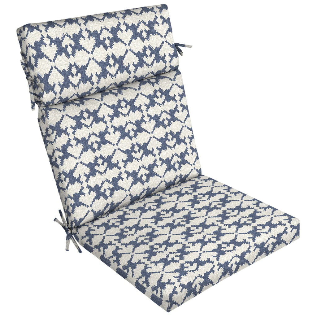Red Medallion Outdoor Chair Cushion C861