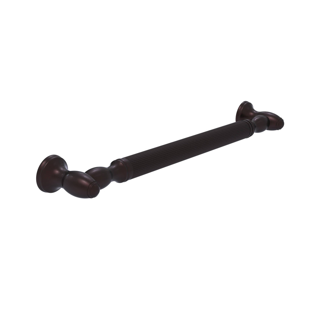36 in. Reeded Antique Bronze Grab Bar V52259