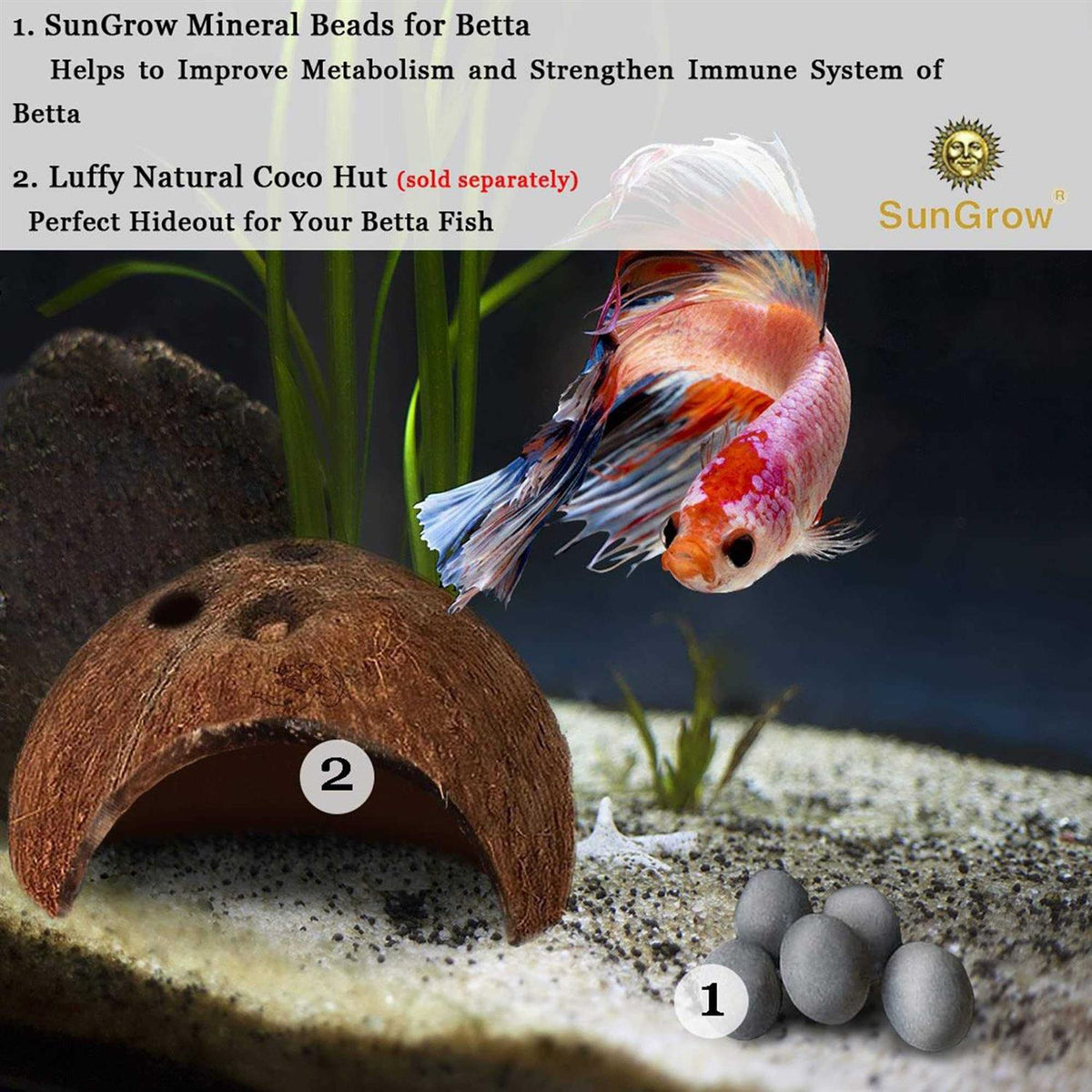 Mineral Balls for Betta Water Conditioner E26081