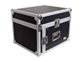 6 Space Rack Case with Slant Mixer Top H696
