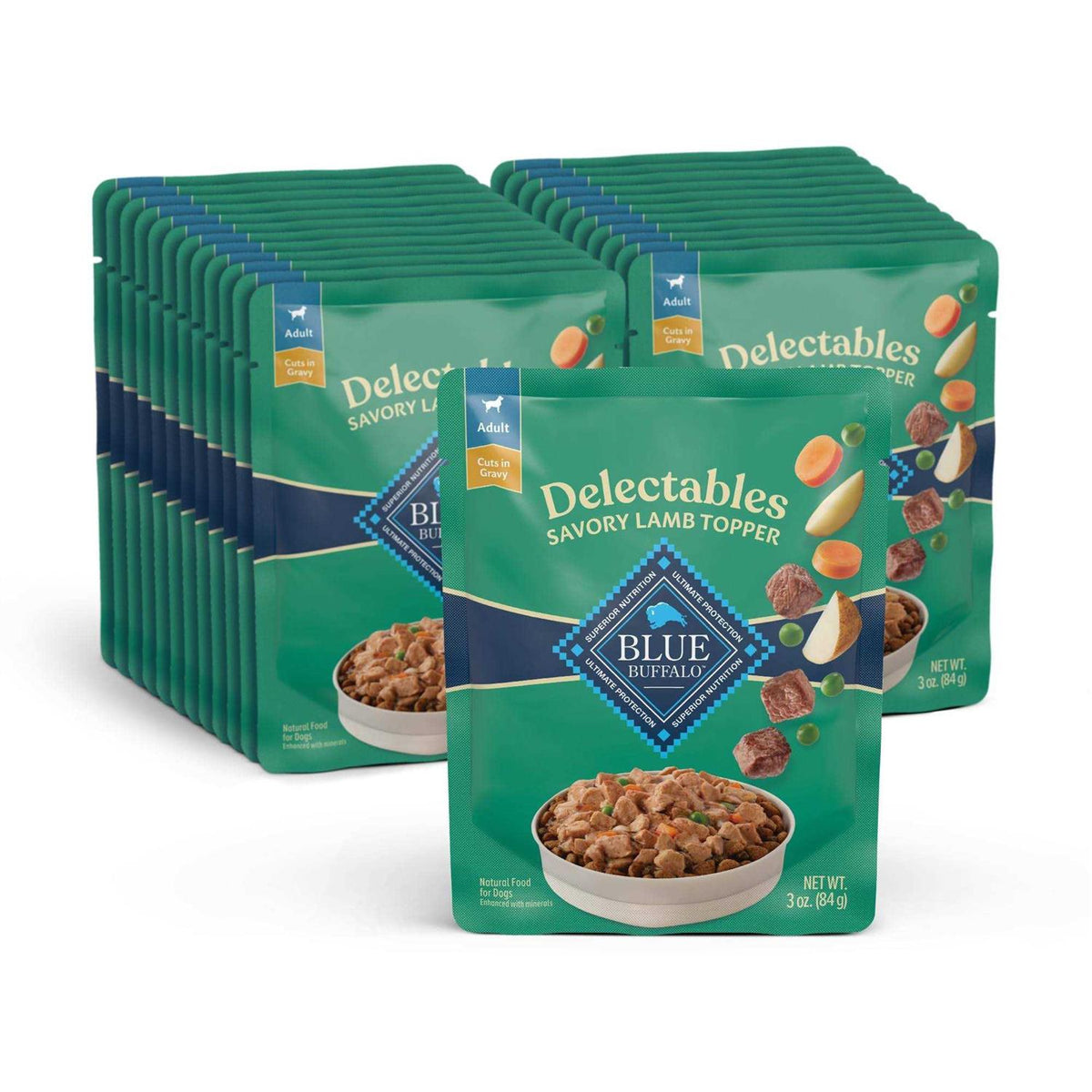 Natural Wet Dog Food Topper Variety Pack J590238