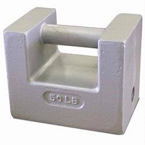 25lb Cast Iron Grip Handle Weight with Traceable Certificate C32595