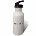 21 oz Black Sports Water Bottle A851