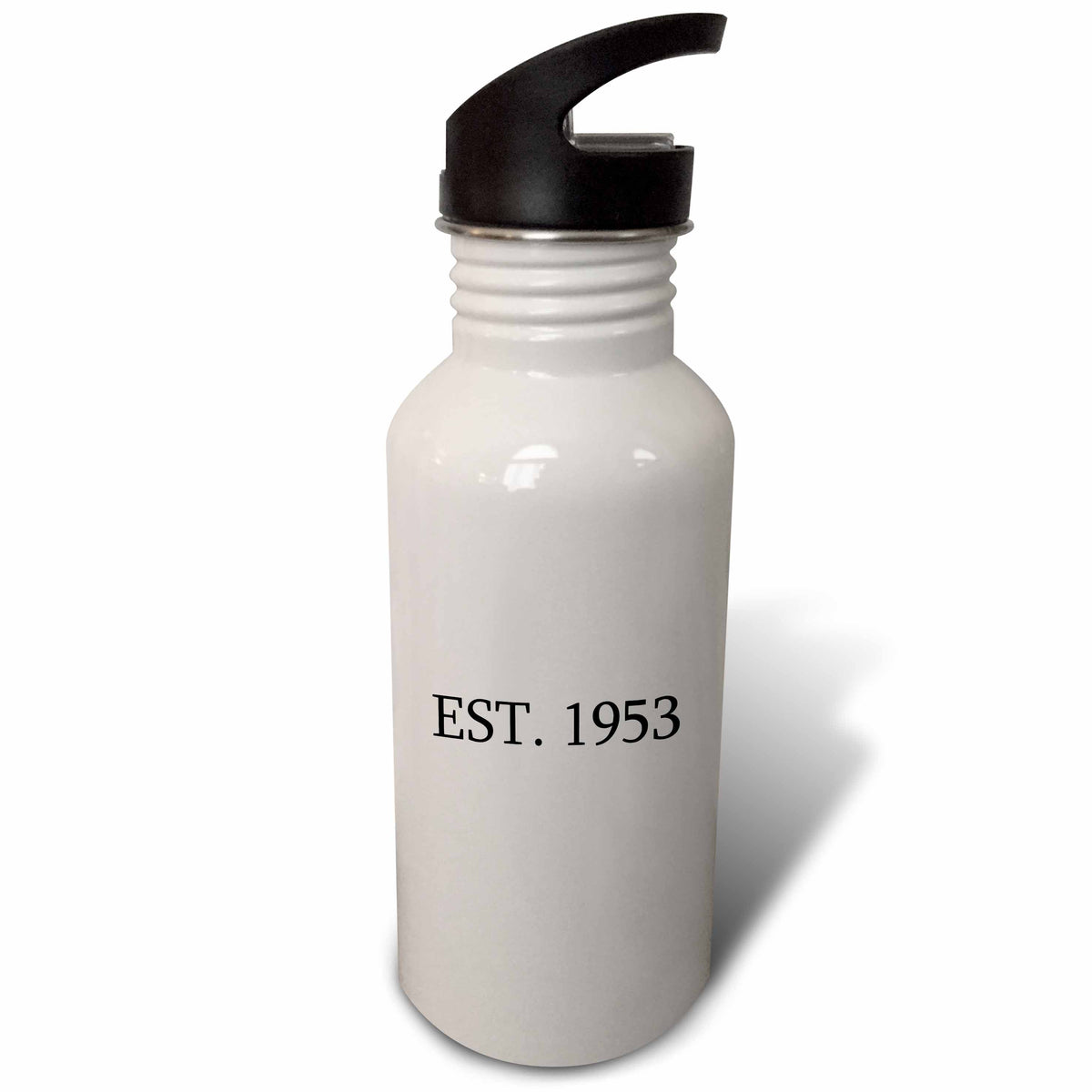 21 oz Black Sports Water Bottle A851