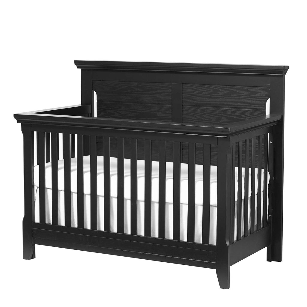 4 in 1 Convertible Crib in Classic Heritage Black Finish F446