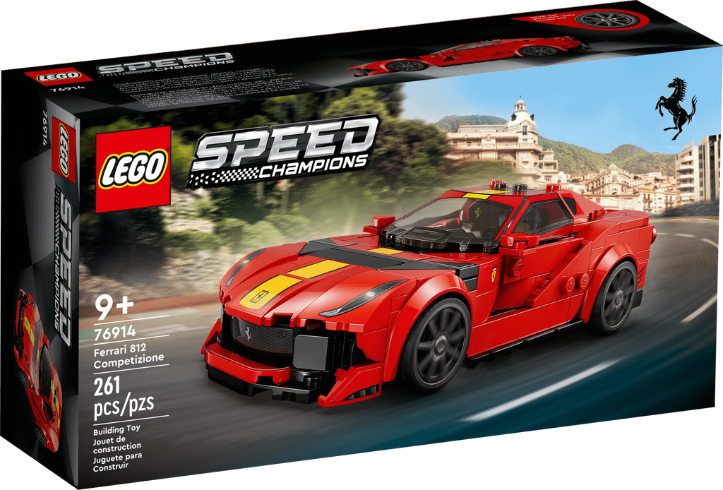 Sports Red Race Car Building Kit C716