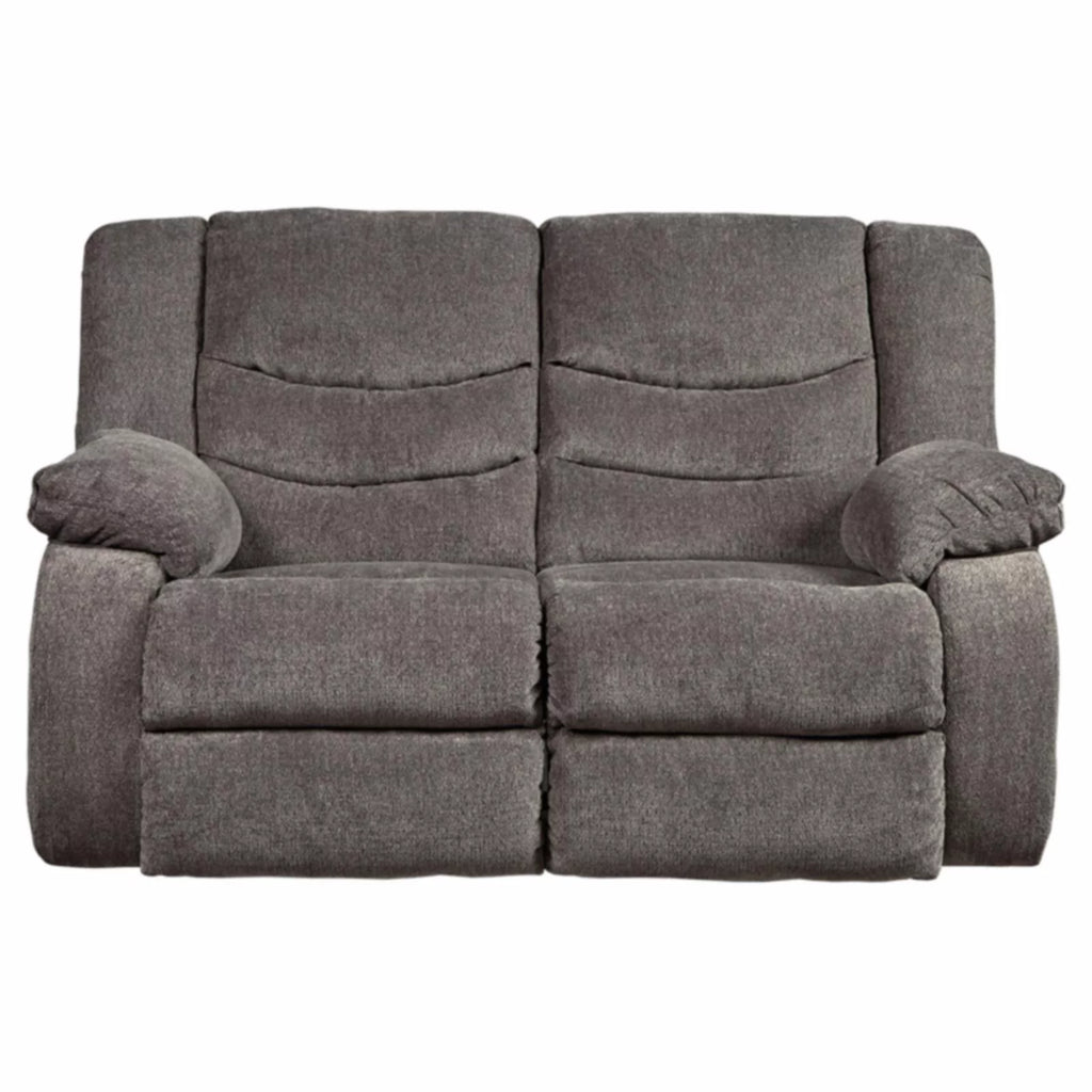 Mocha Reclining Loveseat V48475