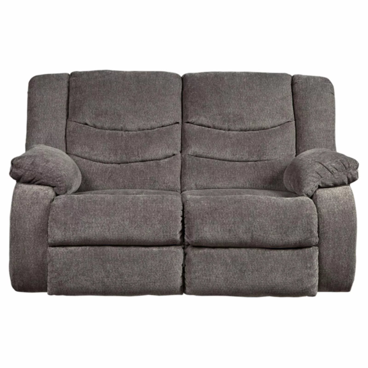 Mocha Reclining Loveseat V48475