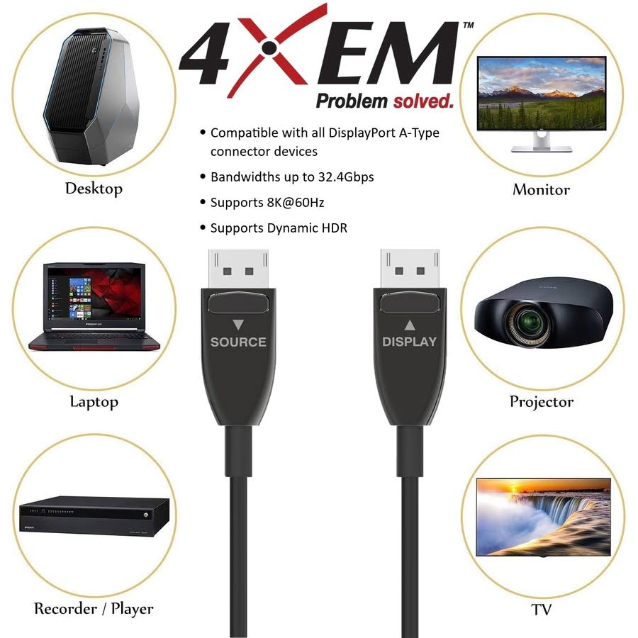 DisplayPort Cable 49 ft Q24964