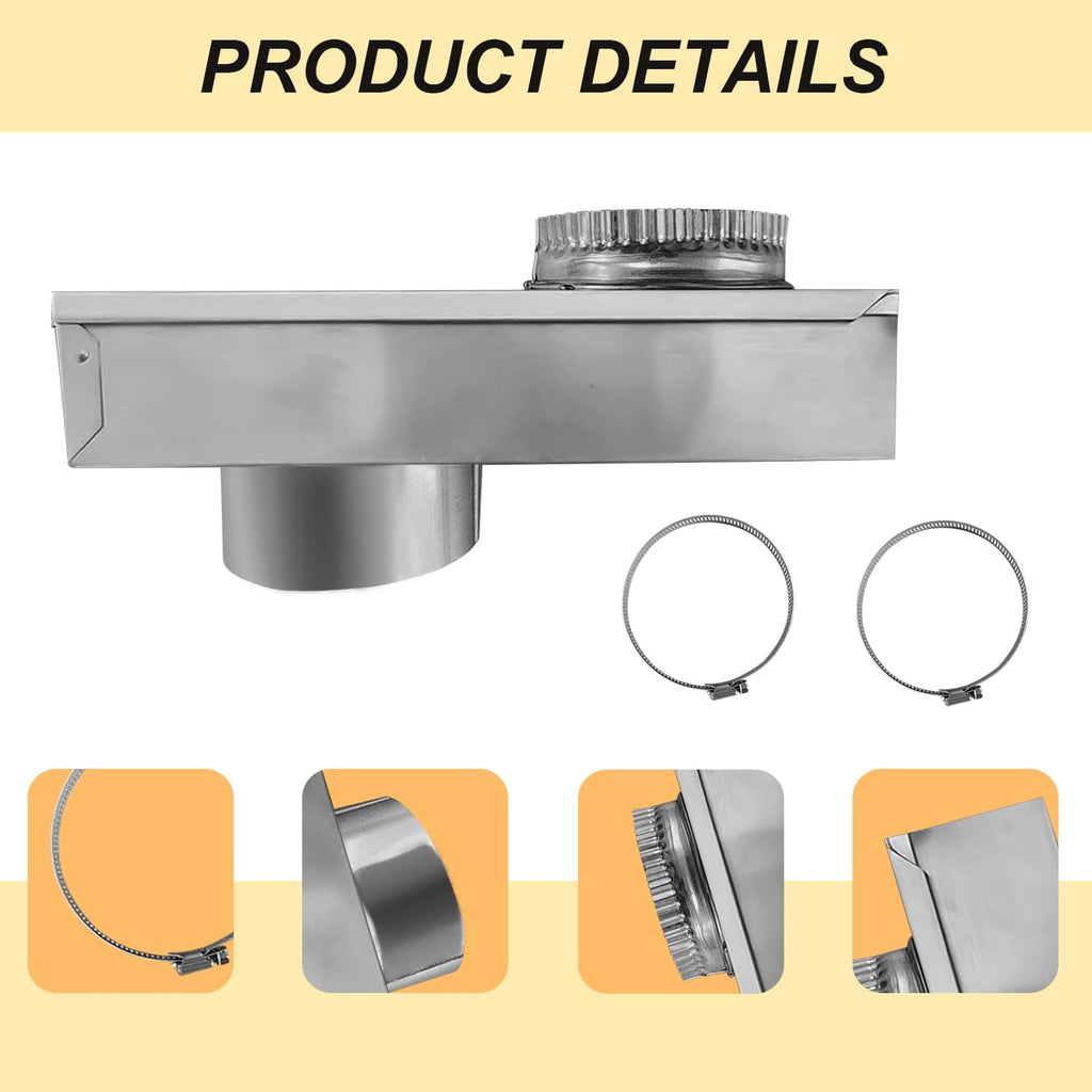 Aluminum Adjustable Dryer Vent Pipe H408163